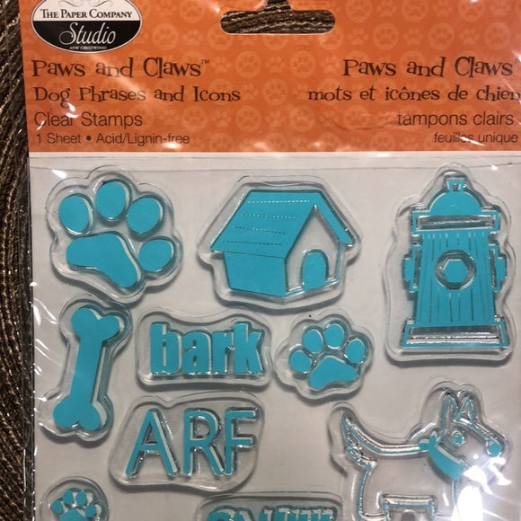 Paws and Claws Clear Stamps Dog Phrases & Icons - Picture 3 of 4